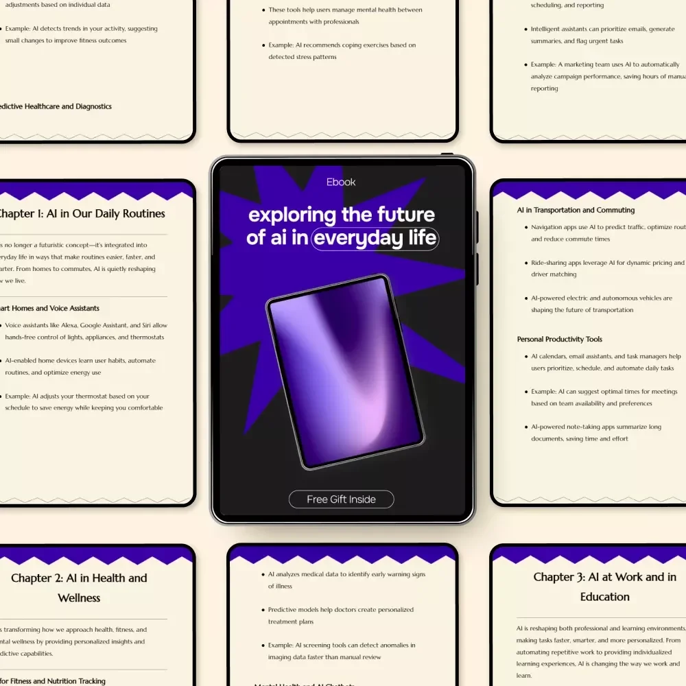 Exploring the Future of AI in Everyday Life – Practical eBook Guide to Smart Homes, Work, Health & Ethical AI Use