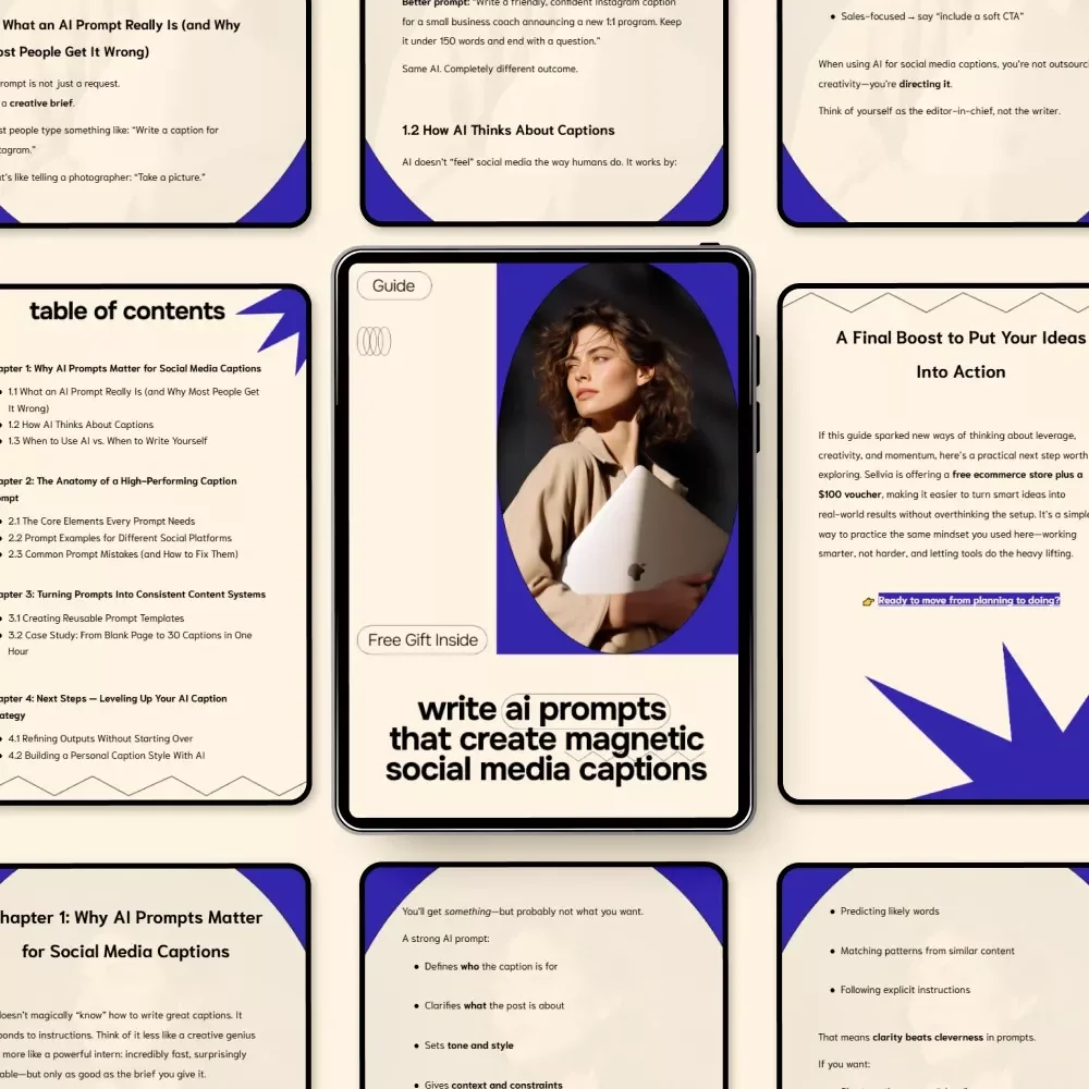 Write AI Prompts That Create Magnetic Social Media Captions | Practical Guide to Master ai prompt for social media captions for Creators & Brands