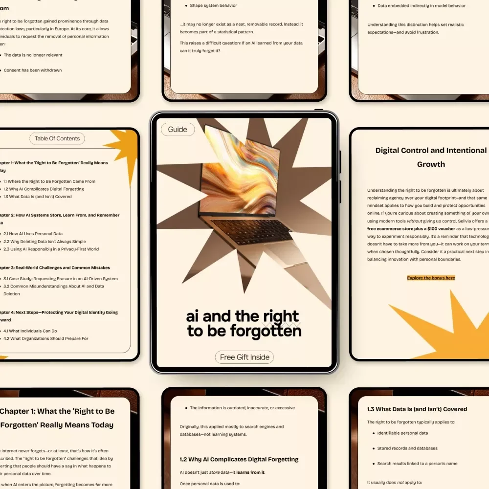 AI and the Right to Be Forgotten Guide: Understanding Data Privacy in an AI-Driven World