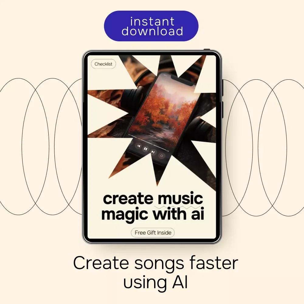Create Music Magic with AI – Songwriting & Music Ideas Checklist | AI for Songwriting and Music Ideas Guide