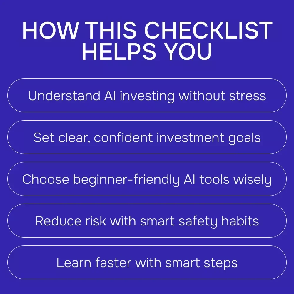 AI for Investing: The Beginner’s Smart Start Checklist | Simple ai for investing for beginners Digital Guide
