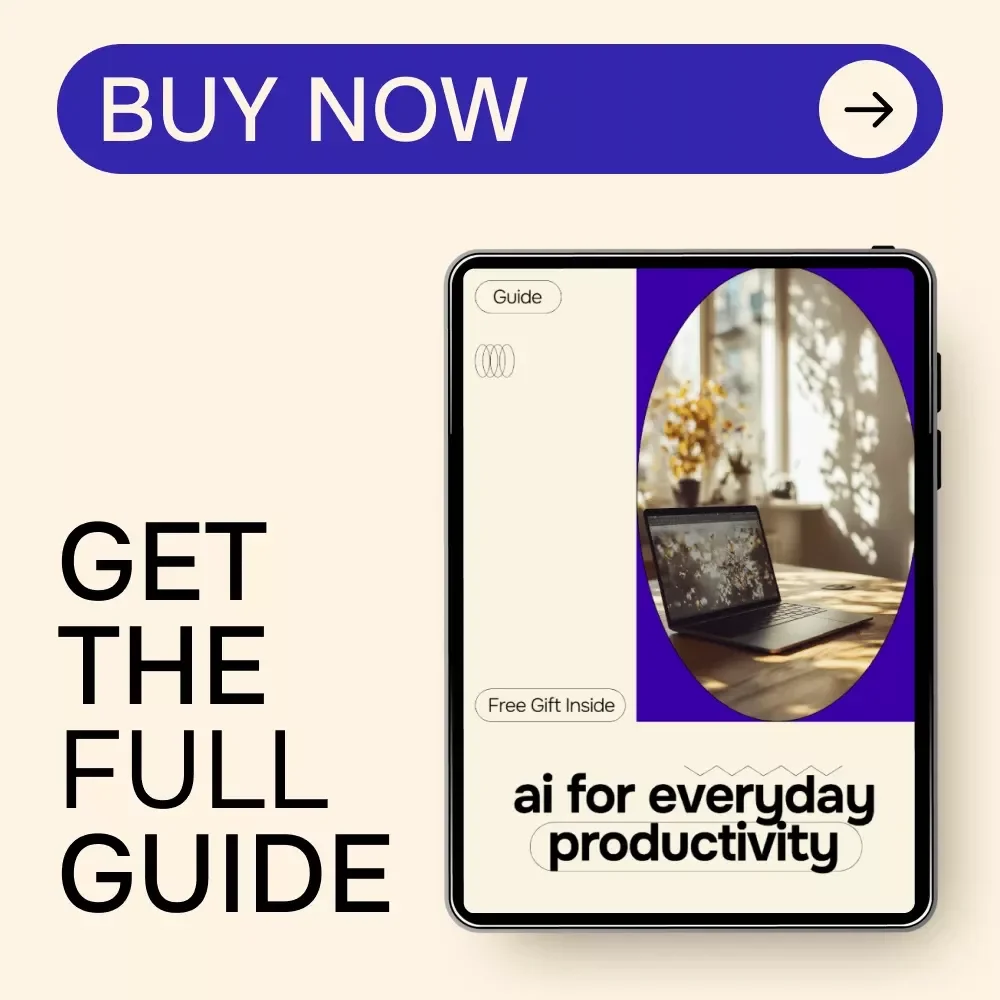 AI for Everyday Productivity: A Practical Guide to Smarter Workflows, Focused Planning & ai for personal productivity hacks