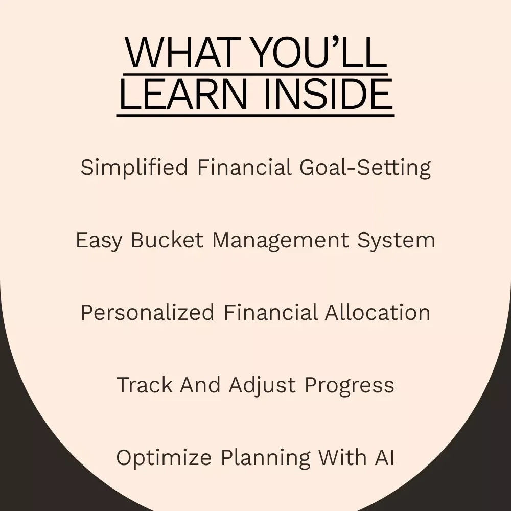 The Financial Bucket System: Achieve Your Financial Goals with Simple Bucket Management