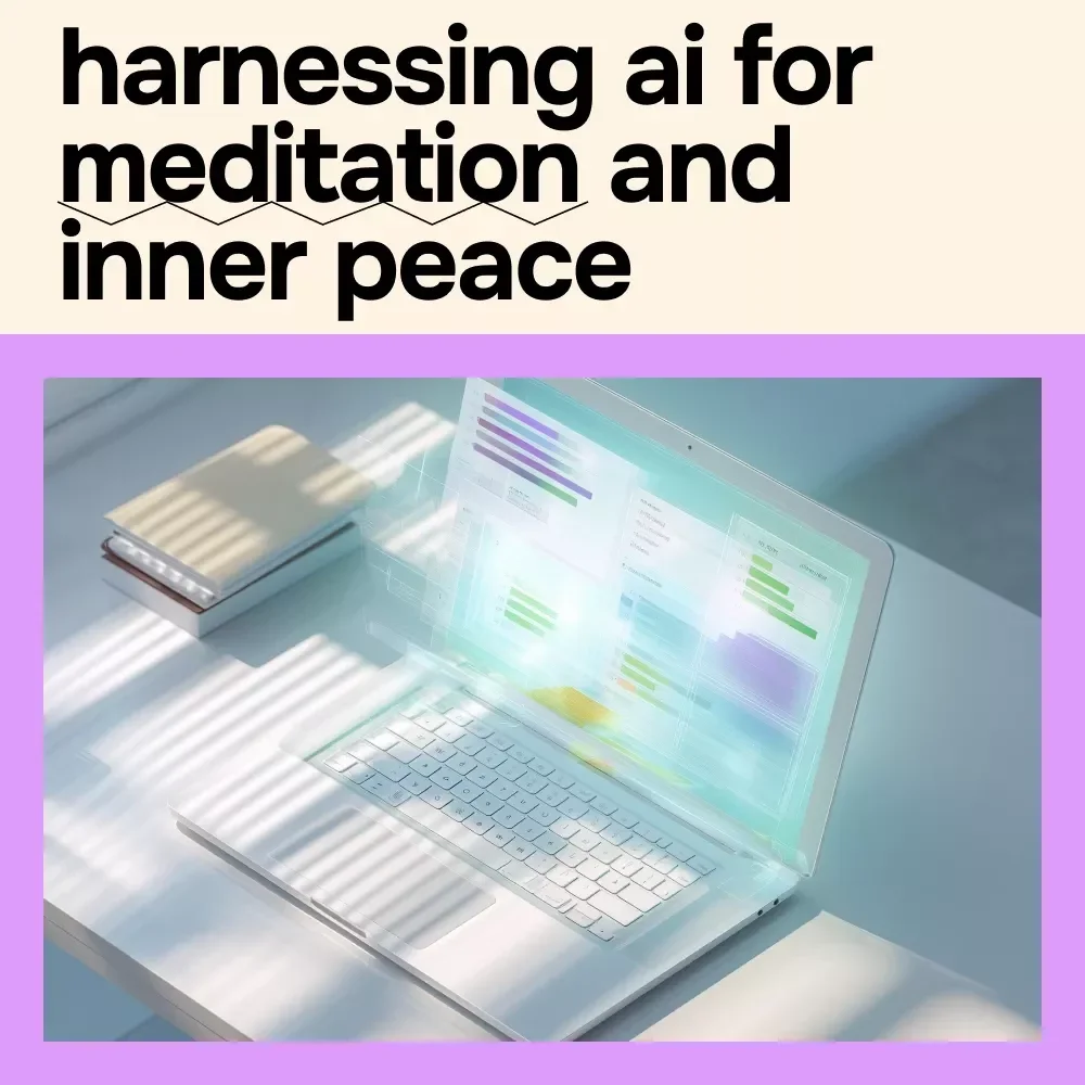 Harnessing AI for Meditation and Inner Peace | Digital eBook Guide to ai for meditation and mindfulness, Personalized Practice, Stress Relief & Modern Mindfulness Tools
