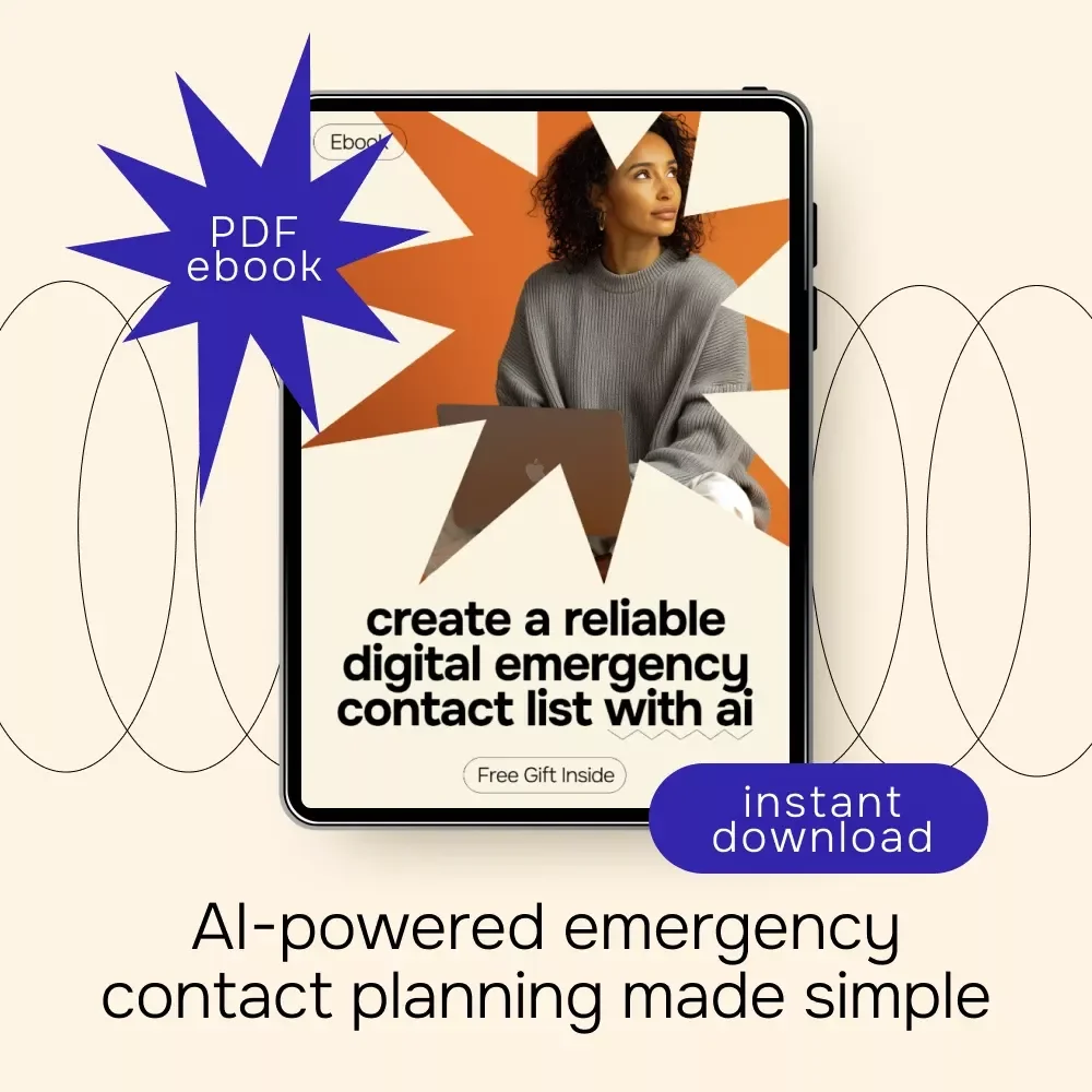 Create a Reliable Digital Emergency Contact List with AI – Practical eBook Guide | ai for creating a digital emergency contact list for Families, Teams & Safety Planning