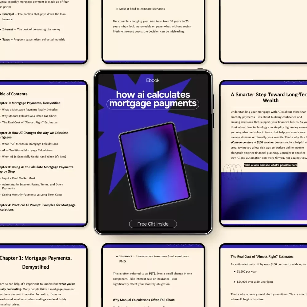 How AI Calculates Mortgage Payments – Smart Homebuyer eBook Guide | ai for calculating mortgage payments Explained