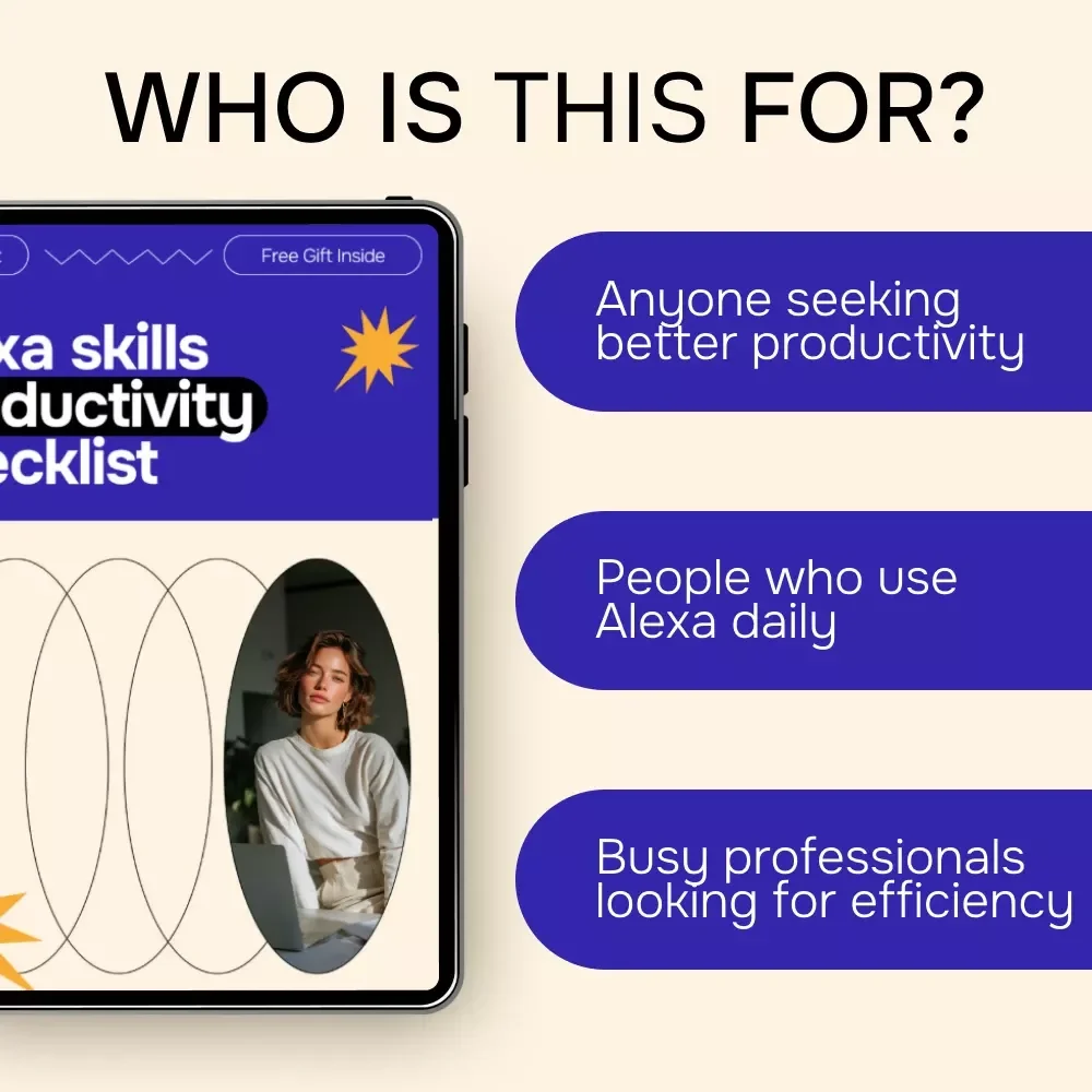 Alexa Skills Productivity Checklist: Master Your Day with Alexa for Maximum Efficiency