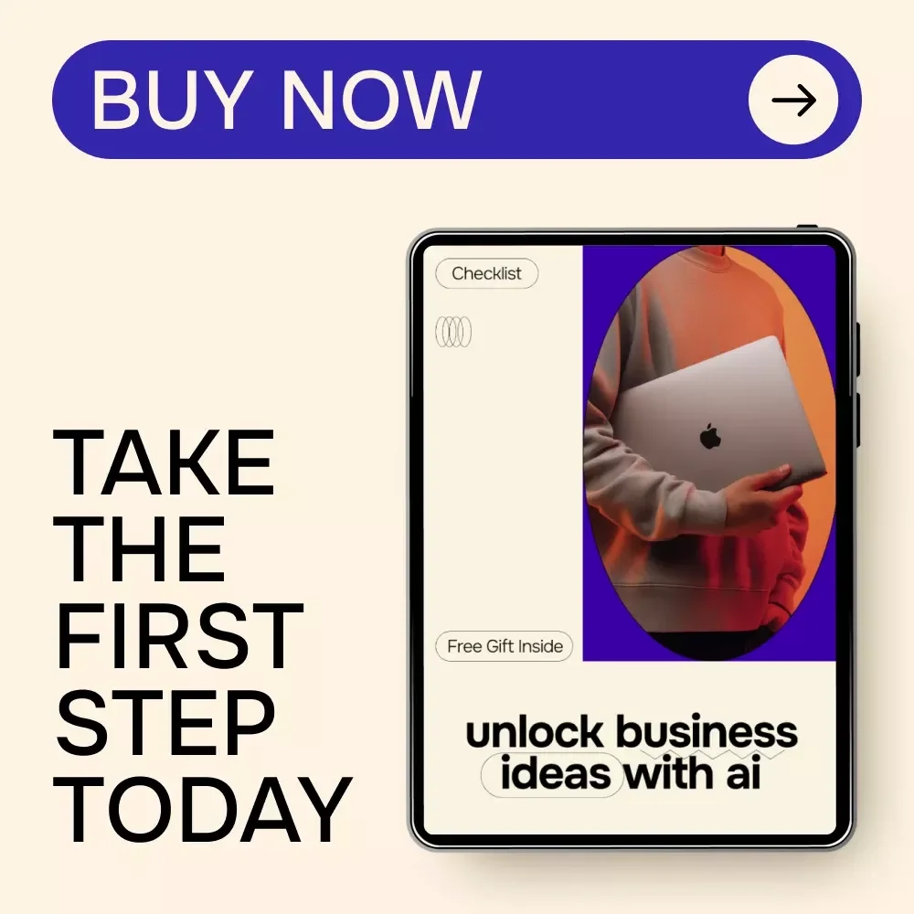 Unlock Business Ideas with AI Checklist | AI for Brainstorming Business Ideas | Digital Entrepreneur Startup Planning Tool