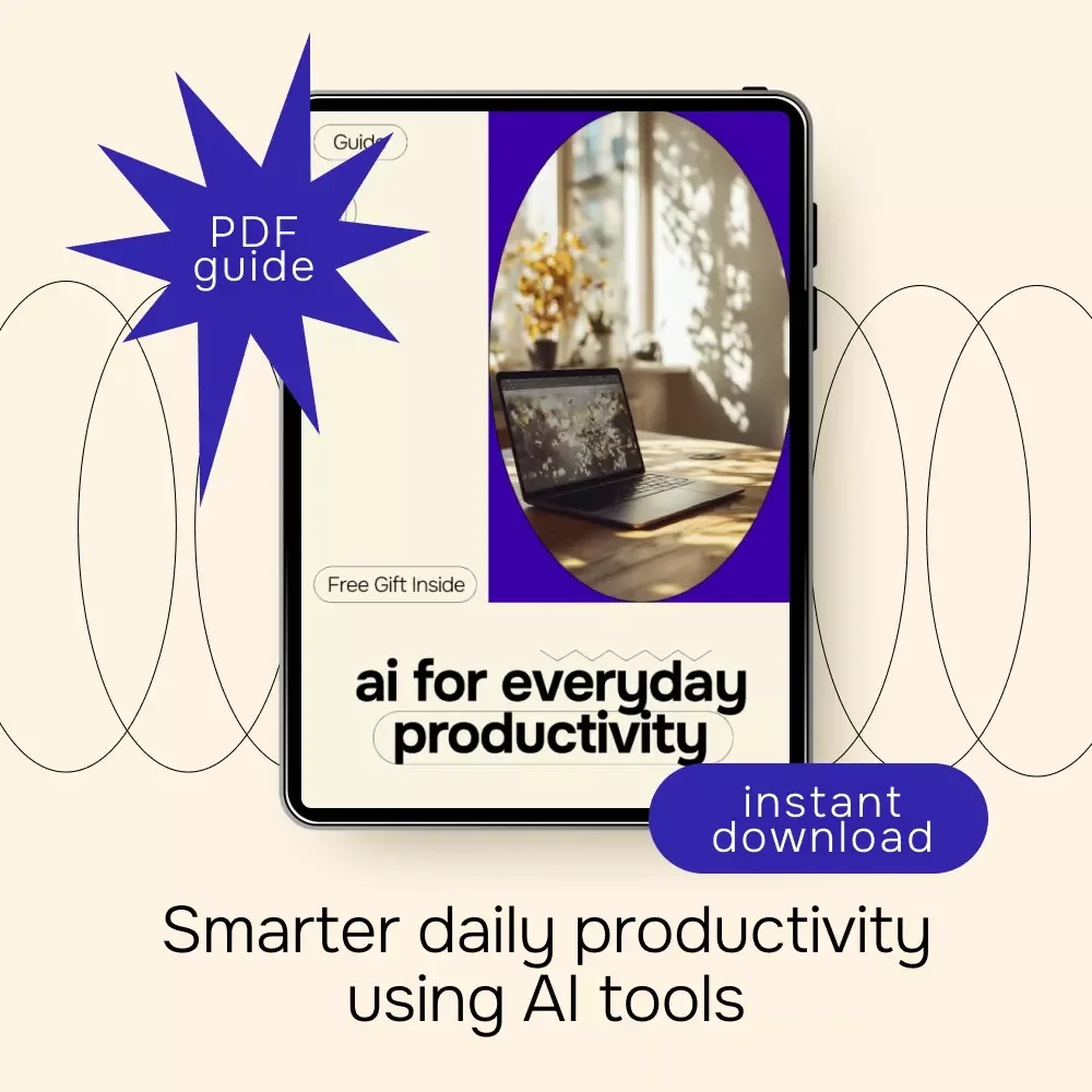 AI for Everyday Productivity: A Practical Guide to Smarter Workflows, Focused Planning & ai for personal productivity hacks