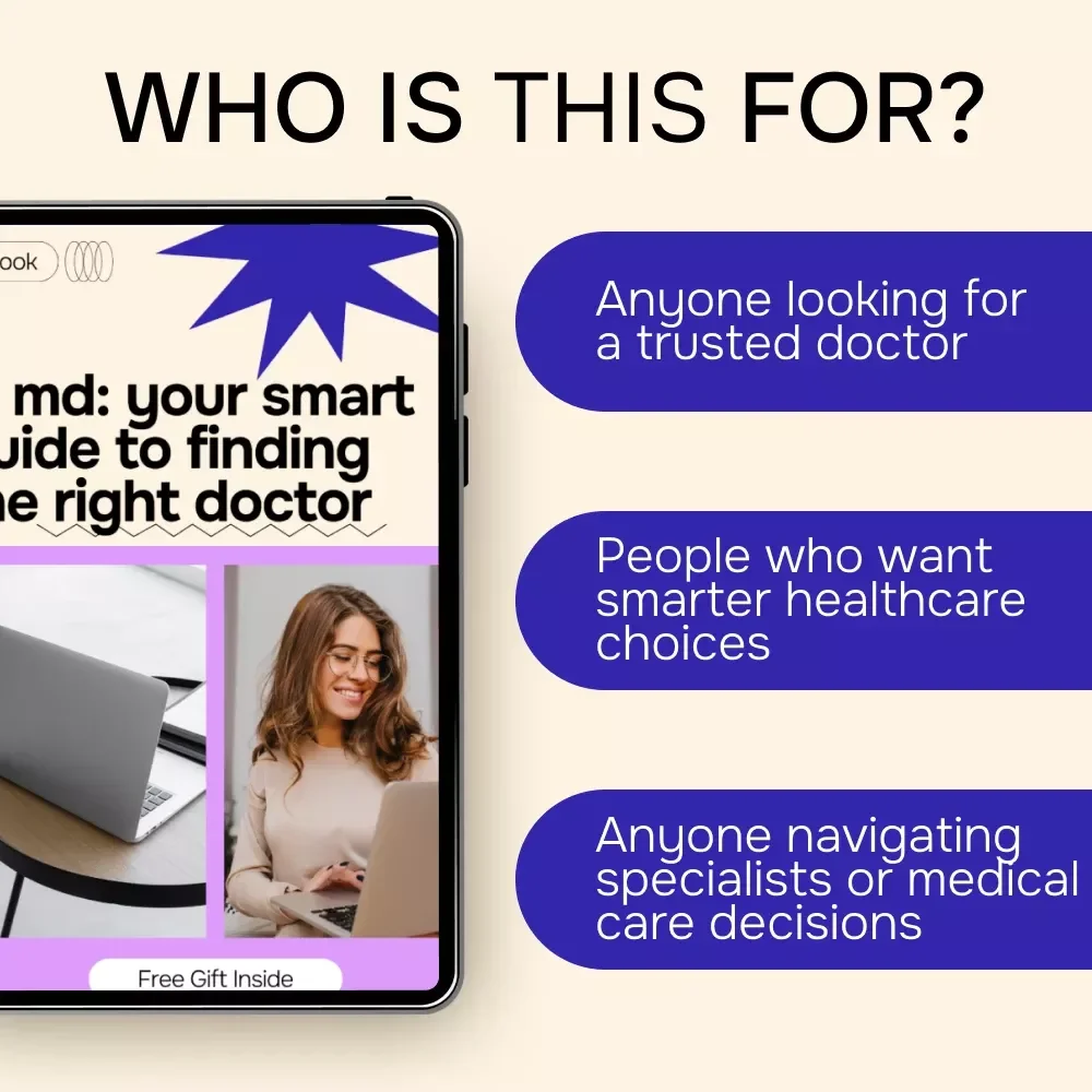 AI MD: Your Smart Guide to Finding the Right Doctor – Digital Download eBook, Checklist & Guide to Choosing the Best Physician with AI Tools