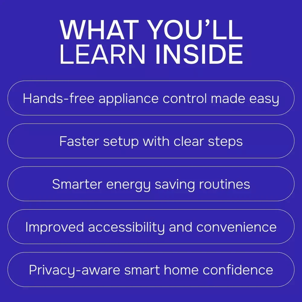 Mastering Voice Control for Smart Appliances – Complete Smart Home Guide to Voice Control for Smart Appliances, Hands-Free Automation, AI Assistants & Smarter Living