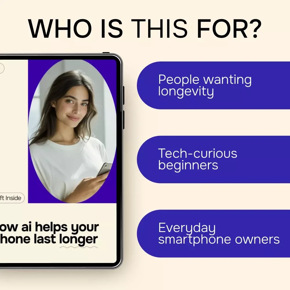 How AI Helps Your Phone Last Longer – Smart Guide to ai for optimizing your phone's battery life, Battery Health, AI Phone Tips, Digital Download