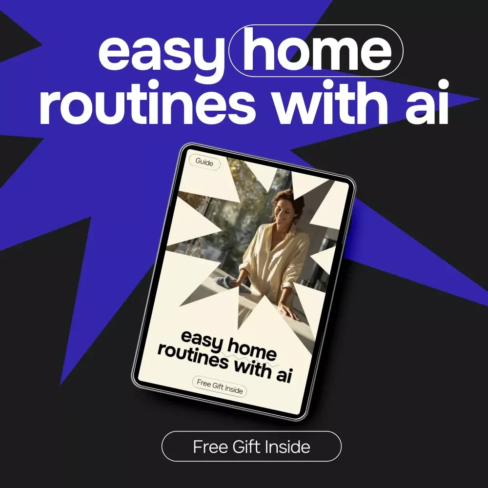 Easy Home Routines with AI – Smart Home Routines with AI Assistants Guide for Simple Automation, Time-Saving Daily Systems & Modern Living