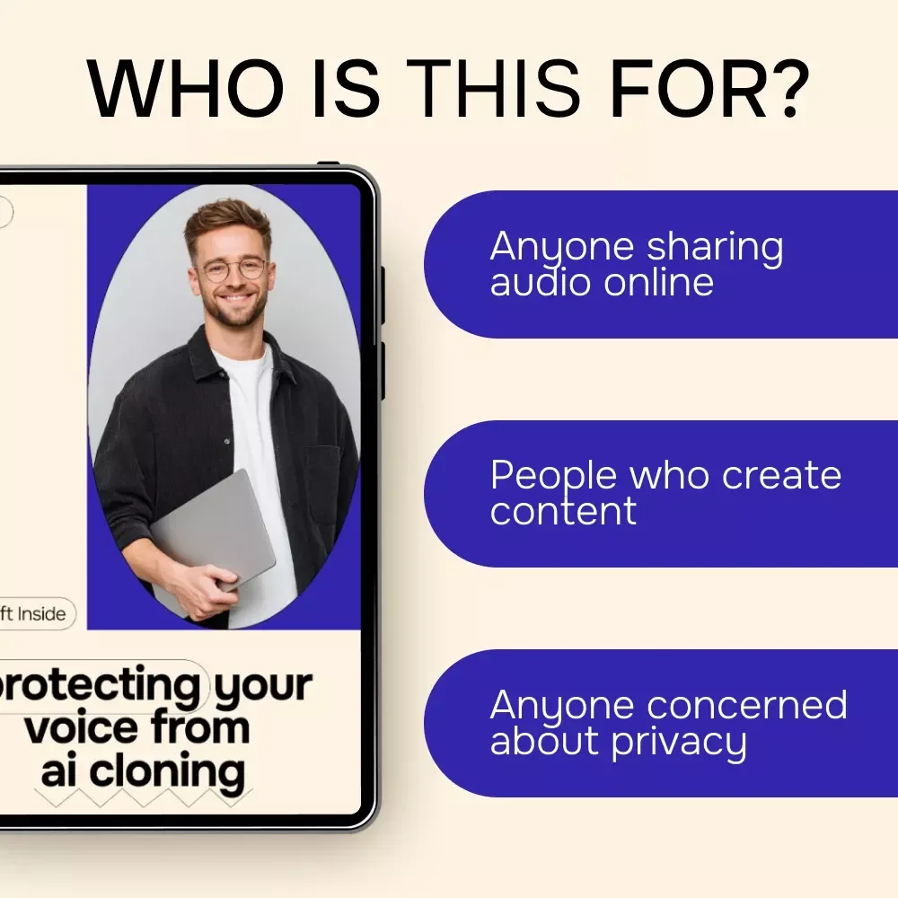 Protecting Your Voice From AI Cloning – A Practical eBook Guide on how to protect your voice from ai cloning in the Digital Age
