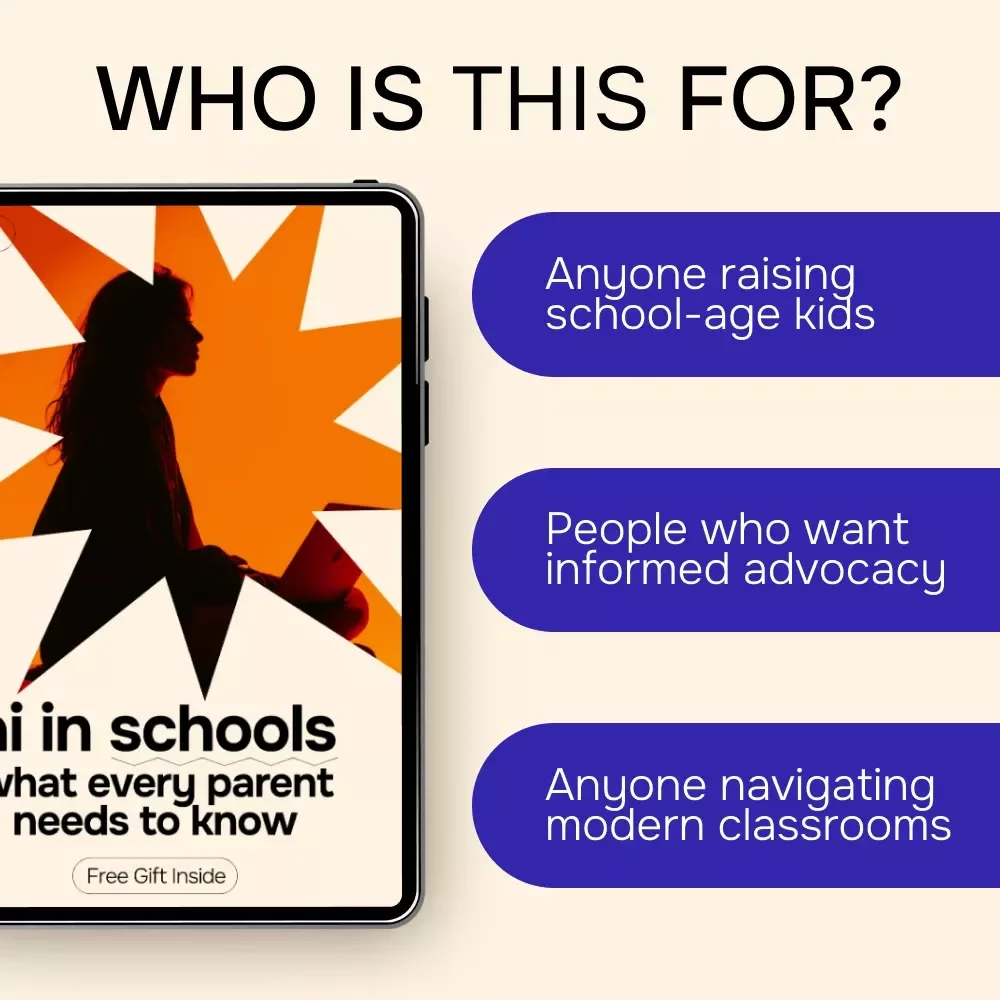 AI in Schools: What Every Parent Needs to Know | Parent Guide to AI in Education | Digital Ebook on AI in Classrooms, Privacy, Benefits & Risks