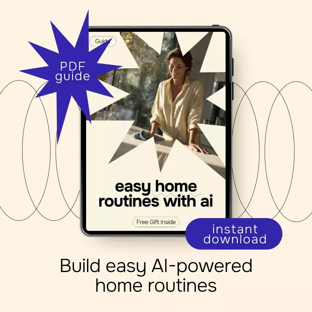 Easy Home Routines with AI – Smart Home Routines with AI Assistants Guide for Simple Automation, Time-Saving Daily Systems & Modern Living