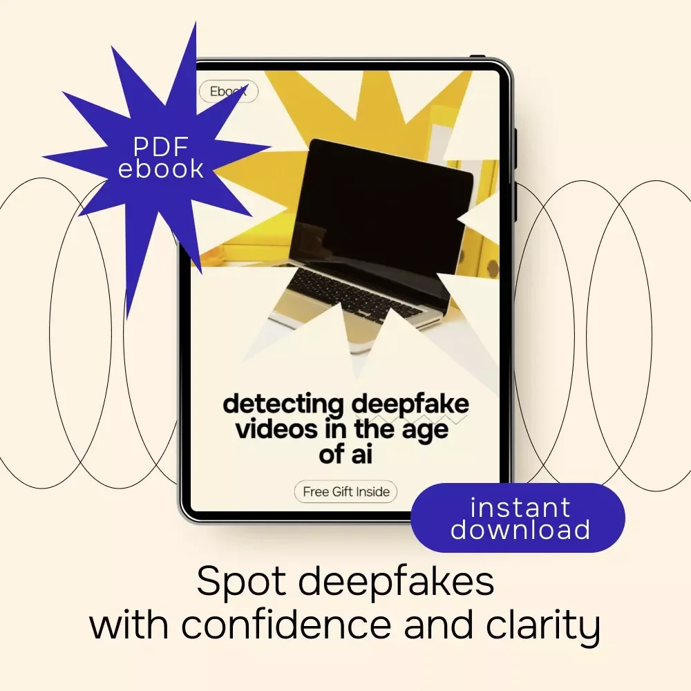 Detecting Deepfake Videos in the Age of AI | Practical eBook Guide on deepfake videos how to detect, Media Literacy & AI Awareness