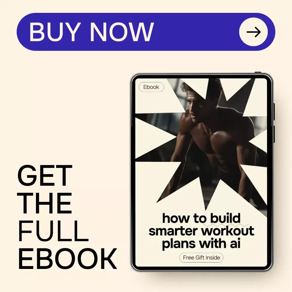 How to Build Smarter Workout Plans with AI | Practical Ebook Guide to ai for fitness workout plans, Personalized Training & Sustainable Results