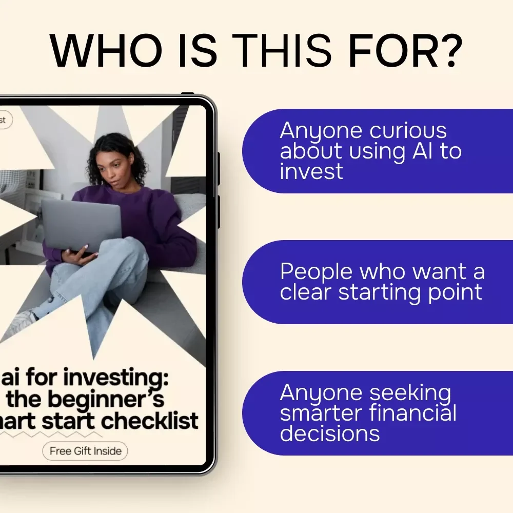 AI for Investing: The Beginner’s Smart Start Checklist | Simple ai for investing for beginners Digital Guide