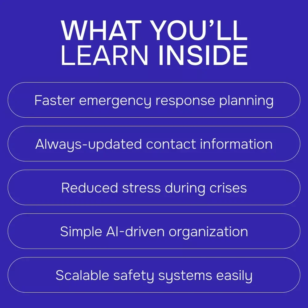 Create a Reliable Digital Emergency Contact List with AI – Practical eBook Guide | ai for creating a digital emergency contact list for Families, Teams & Safety Planning