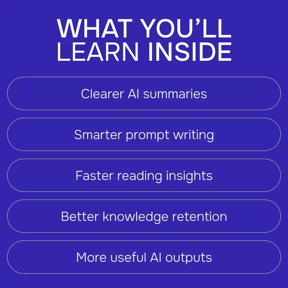 Writing AI Prompts for Book Summaries – Practical eBook Guide to Creating an ai prompt for summarizing a book, Smarter Reading, Better AI Results