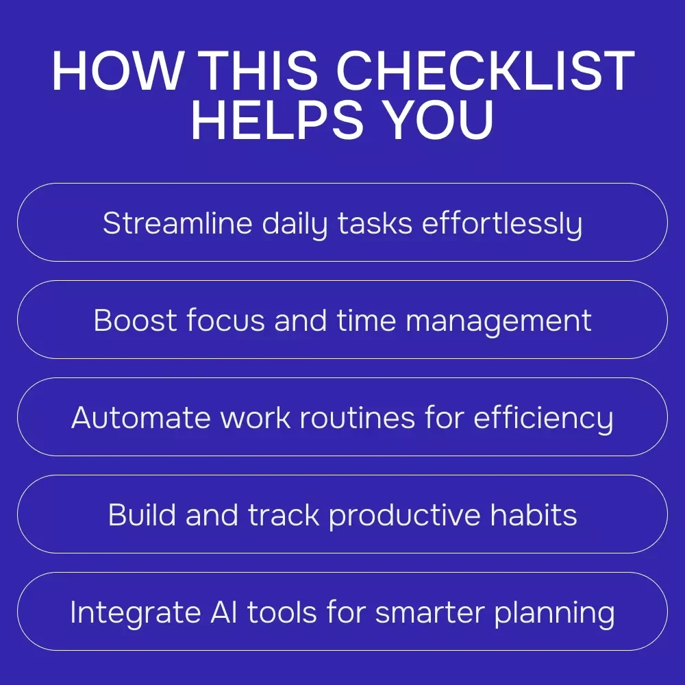 Alexa Skills Productivity Checklist: Master Your Day with Alexa for Maximum Efficiency