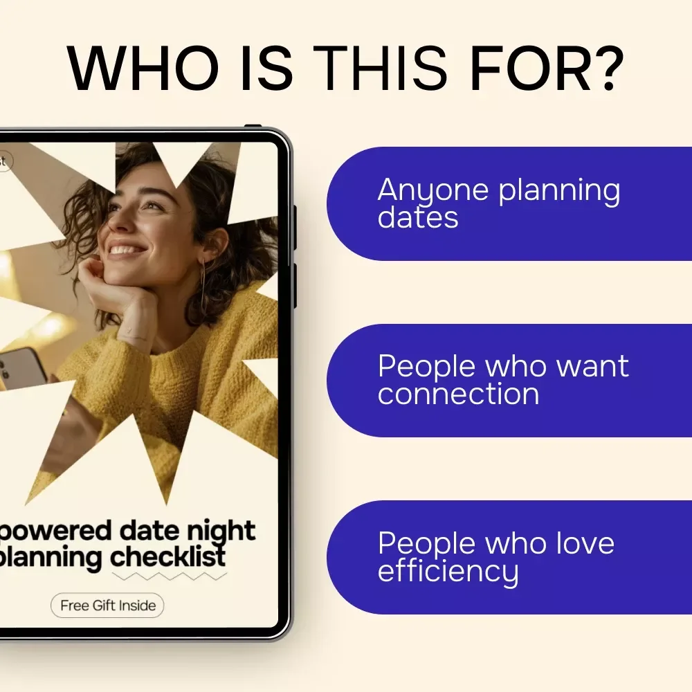 AI-Powered Date Night Planning Checklist | Smart, Personalized Date Ideas Using AI | Easy Romantic & Fun Date Night Planner