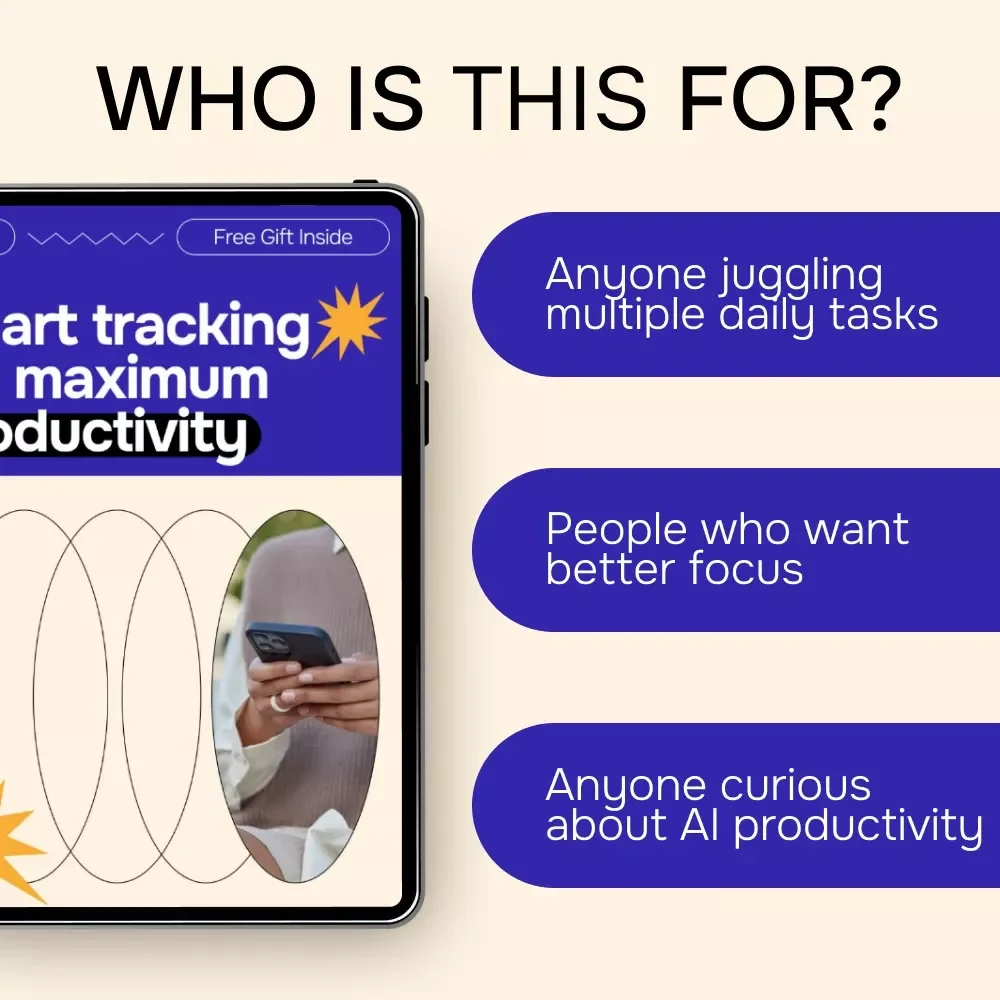 Smart Tracking for Maximum Productivity – AI Guide for Tracking Time Spent on Tasks, Digital Productivity Guide, Workflow Optimization Download