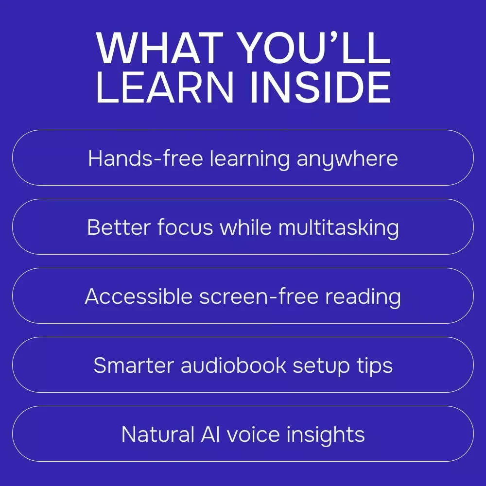 How Voice Assistants Are Changing the Way We Read Audiobooks | Practical Guide to Using a Voice Assistant for Reading Audiobooks, AI Voices & Hands-Free Learning