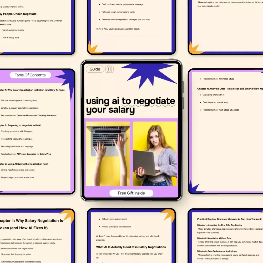Using AI to Negotiate Your Salary | Smart Career Guide for ai for negotiating a salary, Confident Pay Conversations & Better Offers