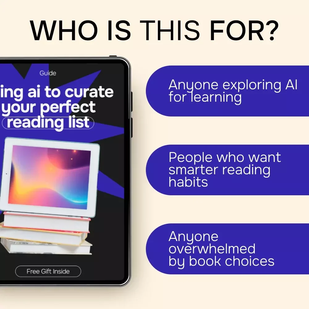 Using AI to Curate Your Perfect Reading List Guide | ai for building a reading list | Smart Digital Reading Planner