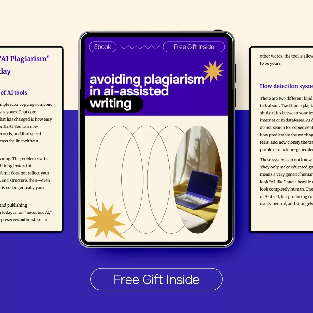 Avoiding Plagiarism in AI-Assisted Writing Ebook – How to Avoid AI Plagiarism Detection, Ethical AI Writing Guide, Original Content Workflow for Writers & Creators
