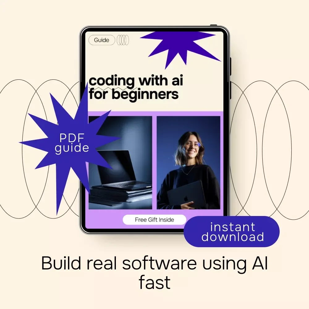 Coding with AI for Beginners – Practical Guide to ai for writing code without experience, Build Real Projects Fast, Step-by-Step Digital Download