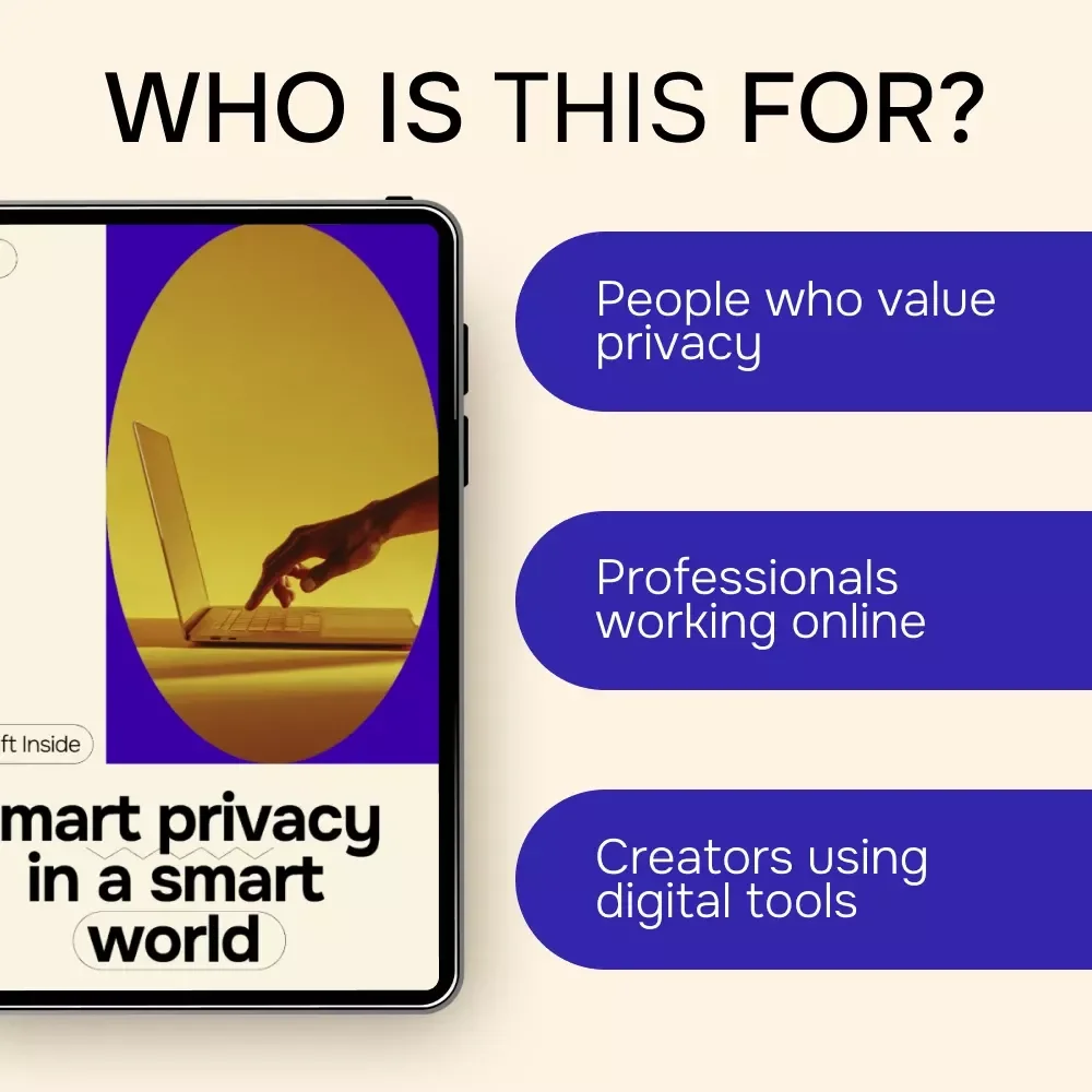 Smart Privacy in a Smart World | Practical AI Privacy Guide eBook for Everyday Users | Understand AI Privacy Concerns & How to Protect Yourself