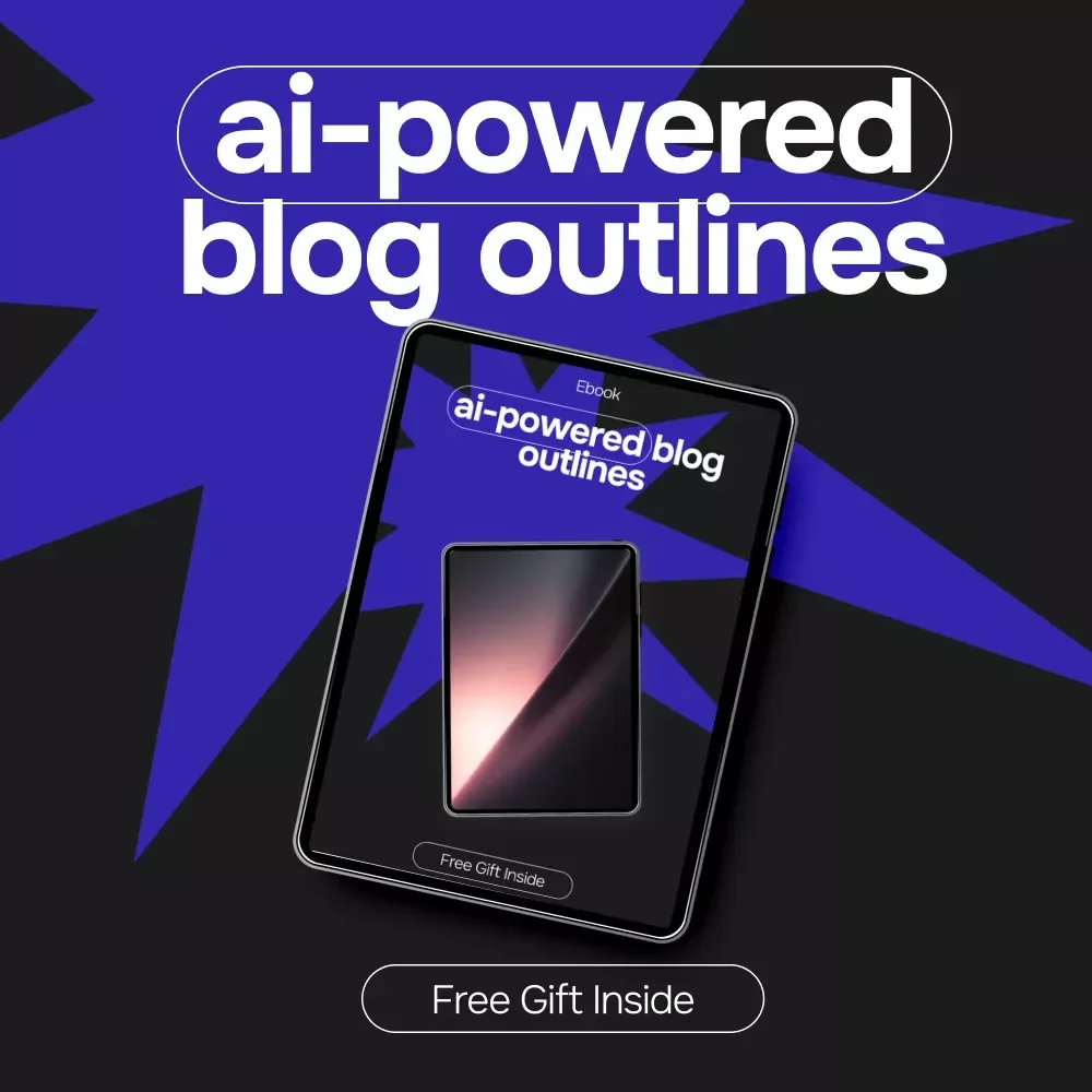 AI-Powered Blog Outlines – Smart eBook with ai prompt for writing a blog outline, Content Planning Guide for Bloggers & Creators