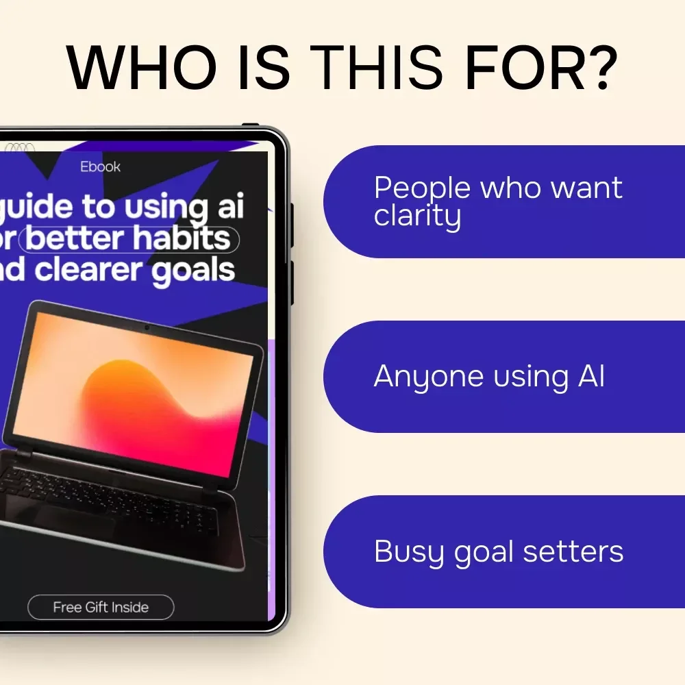 A Guide to Using AI for Better Habits and Clearer Goals – Practical Ebook on ai for tracking habits and goals, Smarter Systems, Simple Habit Building & Goal Clarity