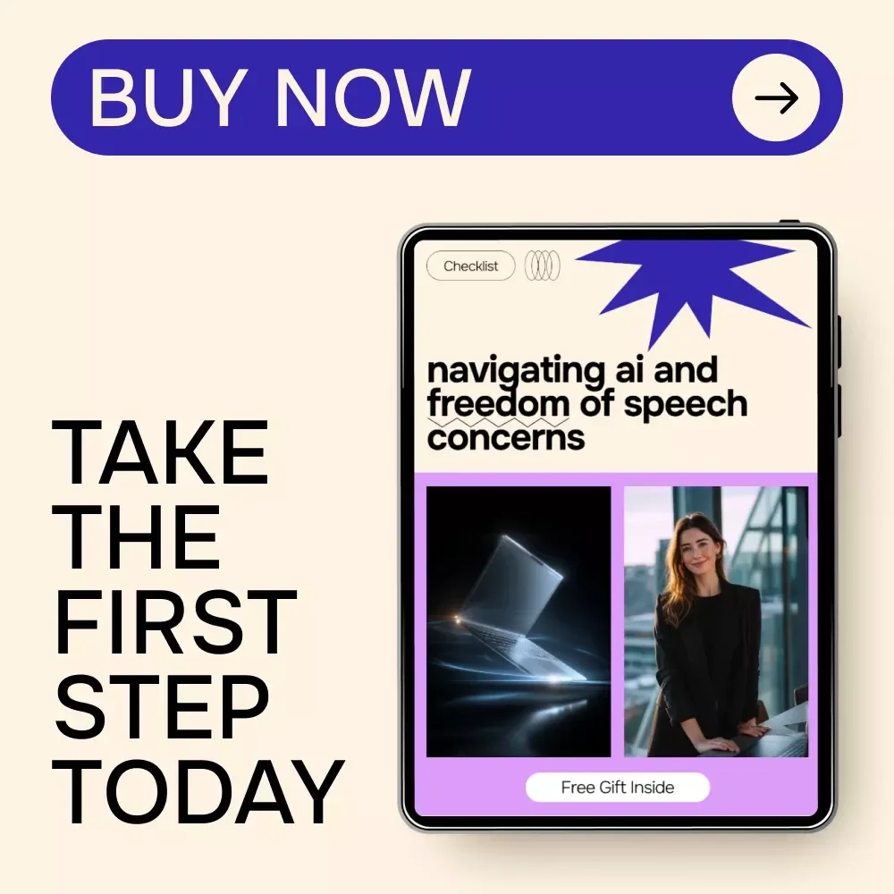 Navigating AI and Freedom of Speech Concerns: A Comprehensive Checklist for Responsible AI Use