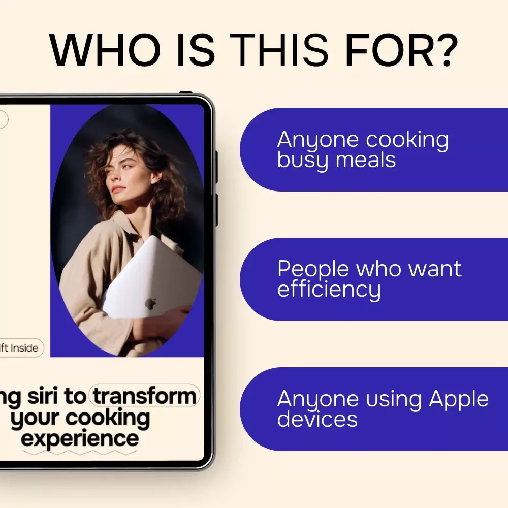 Using Siri to Transform Your Cooking Experience – Practical Kitchen Guide for Siri for Hands Free Cooking, Smart Meal Prep & Voice-Controlled Recipes