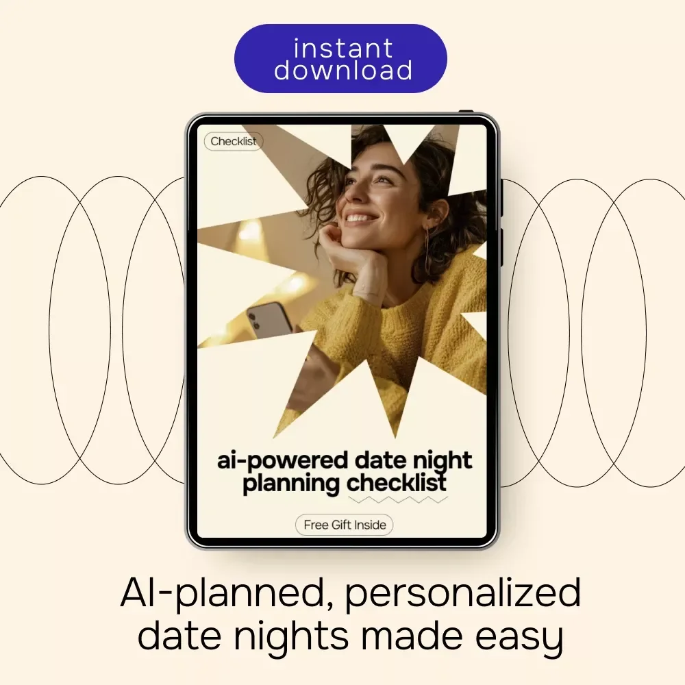 AI-Powered Date Night Planning Checklist | Smart, Personalized Date Ideas Using AI | Easy Romantic & Fun Date Night Planner