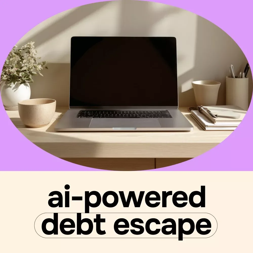 AI-Powered Debt Escape Checklist – Smart Debt Payoff Planner, AI Budgeting Guide, Digital Download for Financial Freedom & Side Hustle Growth