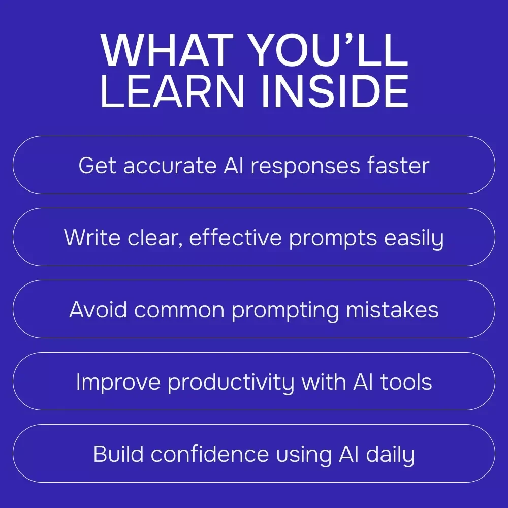 Crafting Effective AI Prompts – A Practical Guide to best practices for prompt engineering beginners | Digital Download
