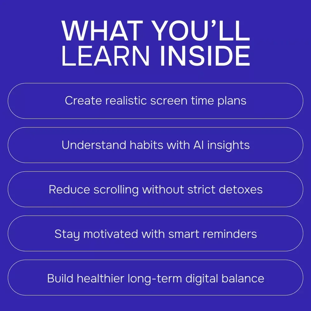 Smart Screens, Smarter You: Using AI to Reclaim Your Time – Practical eBook Guide for ai for creating a plan to reduce screen time & Digital Balance
