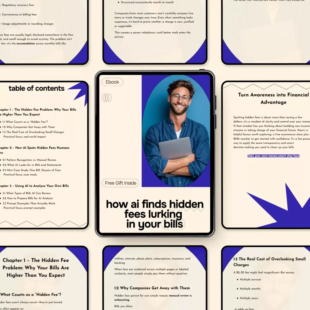 How AI Finds Hidden Fees Lurking in Your Bills – Smart eBook Guide to Using ai for finding hidden fees in bills, Cut Monthly Costs, Analyze Statements, and Take Control of Your Money