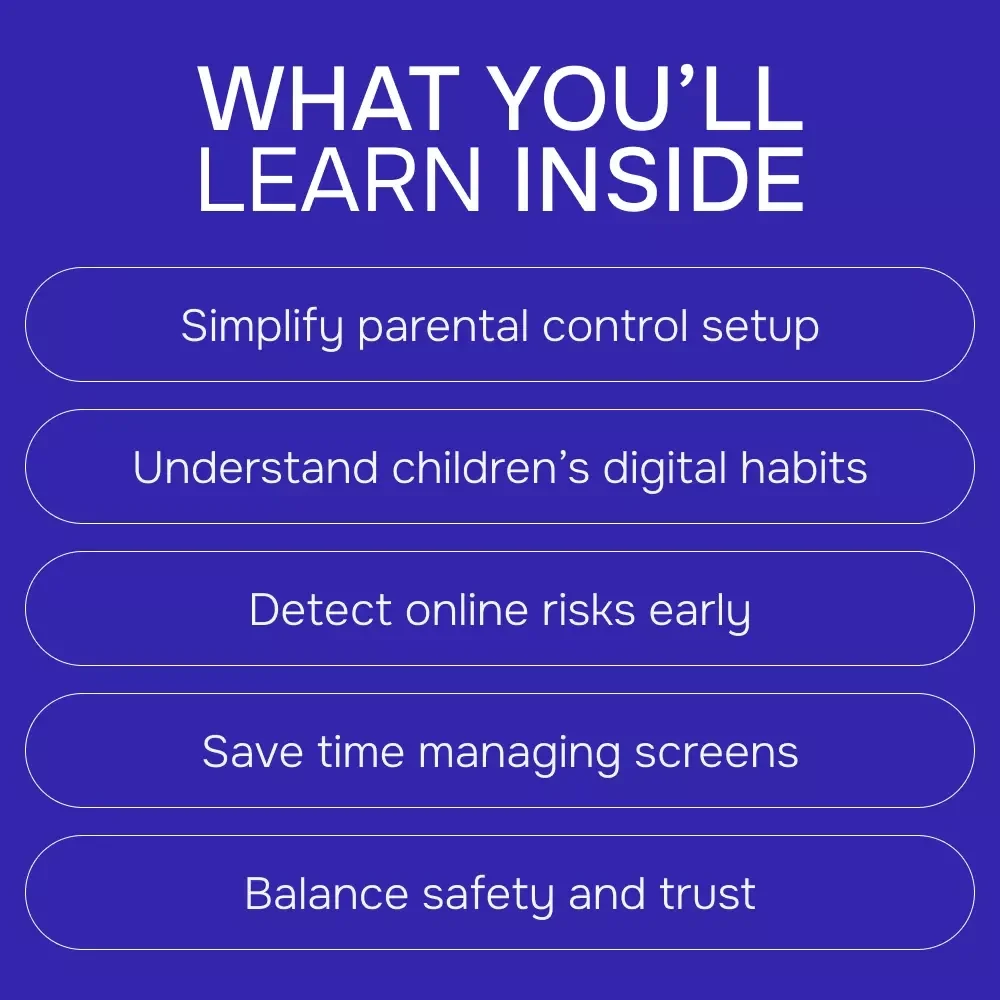 Using AI to Master Parental Controls | Smart Digital Parenting eBook Guide, Screen Time, Online Safety & AI Monitoring