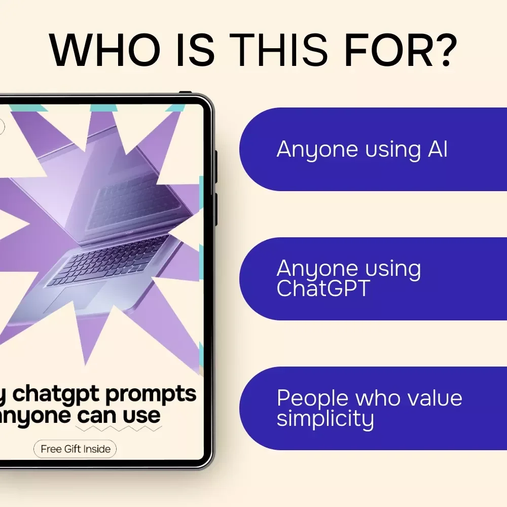 Easy ChatGPT Prompts Anyone Can Use – Beginner-Friendly Guide with chatgpt prompt examples for beginners