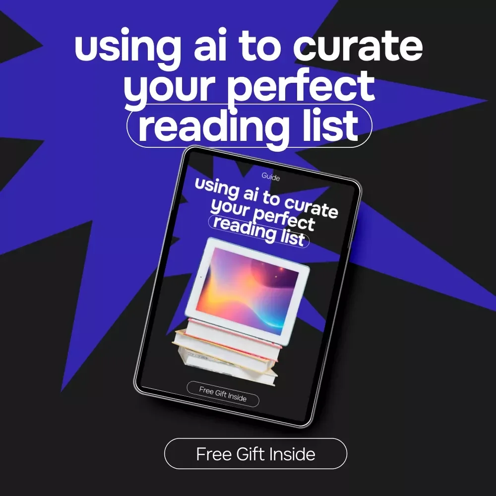 Using AI to Curate Your Perfect Reading List Guide | ai for building a reading list | Smart Digital Reading Planner