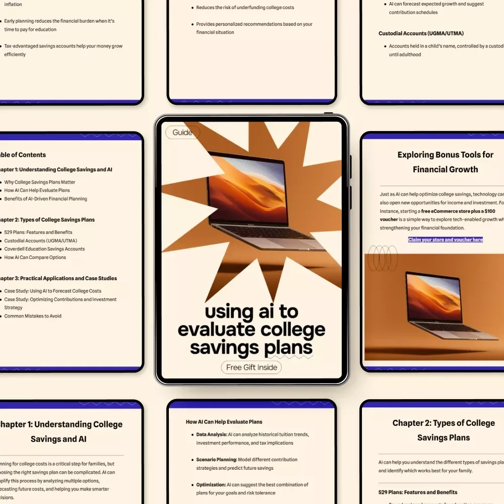 Using AI to Evaluate College Savings Plans – Smart College Funding Guide | ai for evaluating college savings plans | Digital Download for Parents & Planners