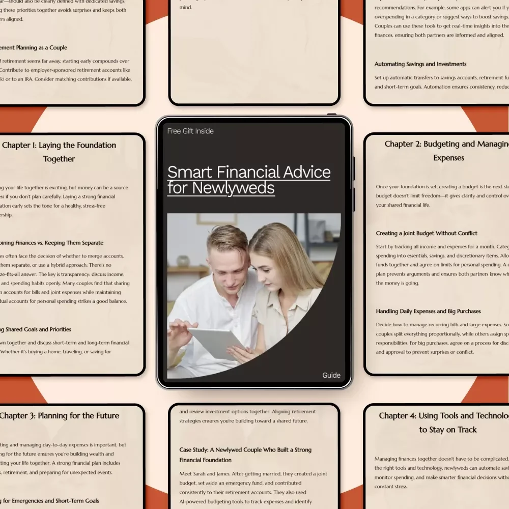 Smart Financial Advice for Newlyweds Guide | Marriage Money Planning, Budgeting & Future Goals