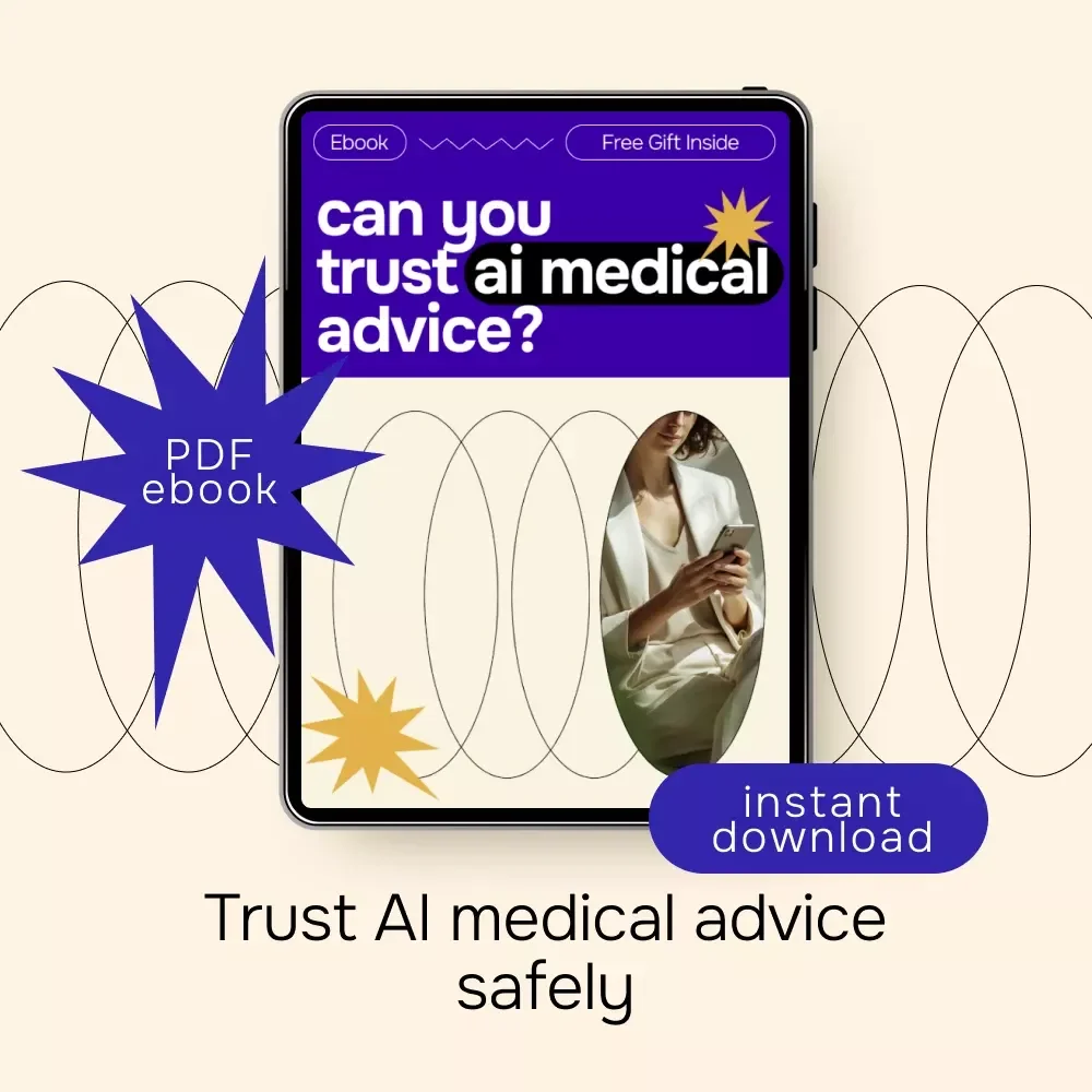 Can You Trust AI Medical Advice | Practical eBook Guide to Understanding AI Healthcare, Risks, Benefits & Safe Use