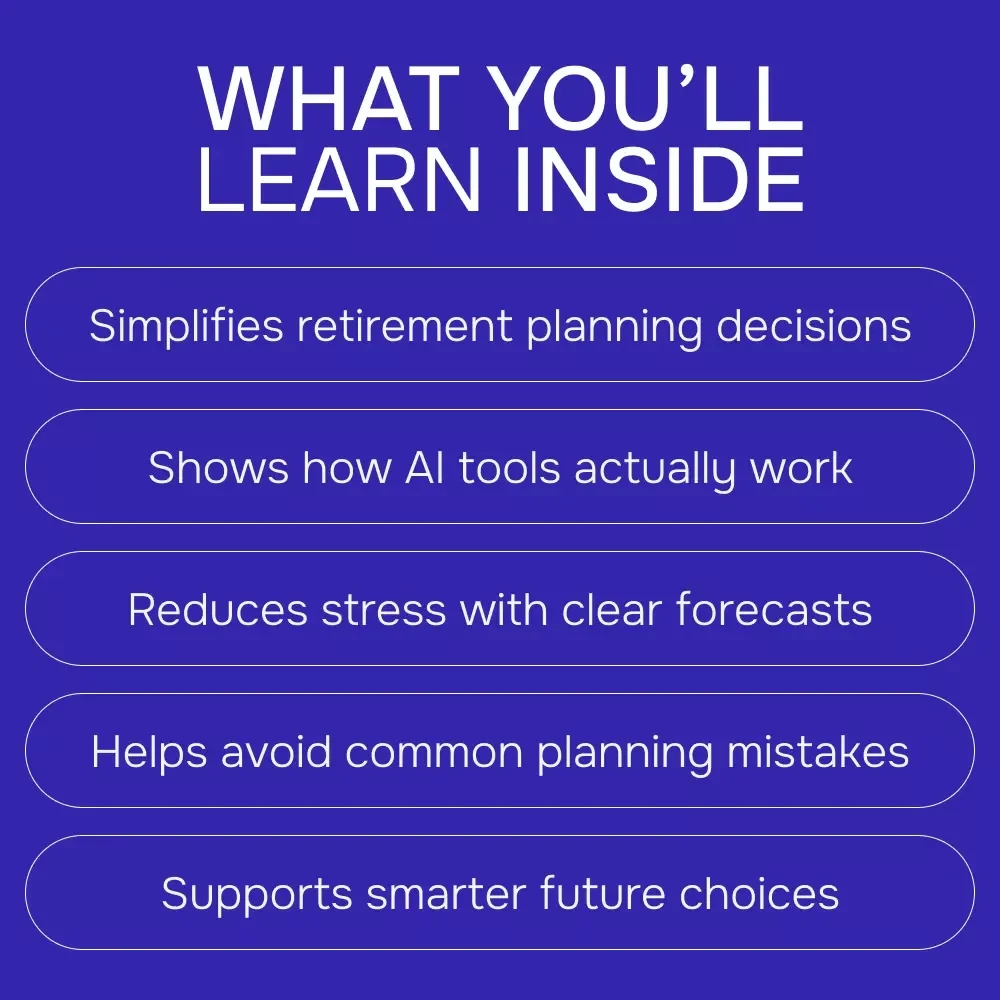 Guide to Smarter, Less Stressful Future Planning – AI Retirement Planning Guide, Digital Download eBook for Confident Financial Decisions